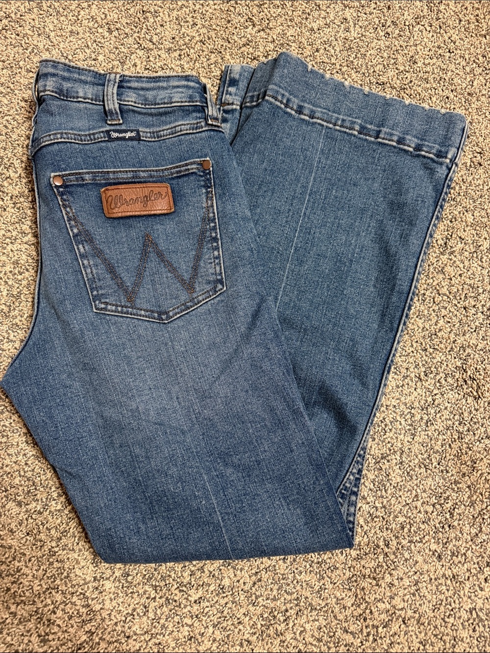 Wrangler Womens Retro Bailey High rise Boot Cut Jeans 28 x 30